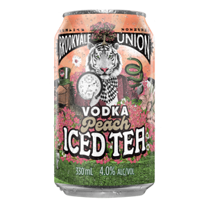 Vodka & Peach Iced Tea - 330ml Cans